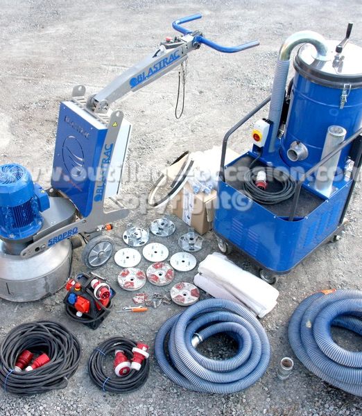( *VENDU* ) Ponceuse BLASTRAC BMG 580 PRO
