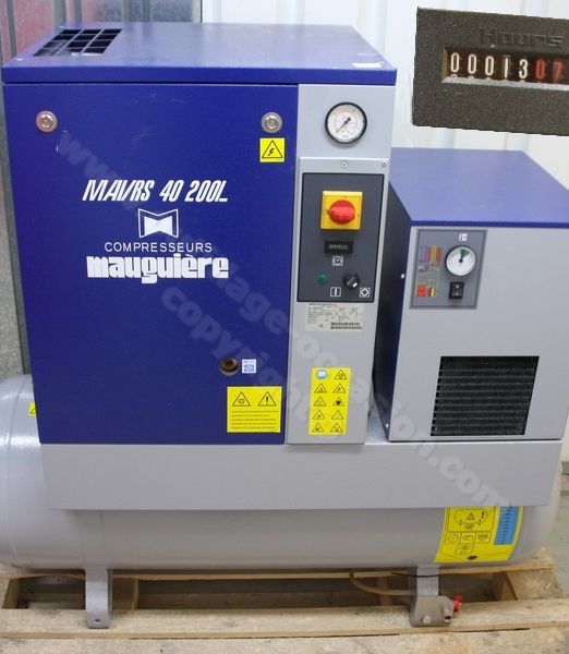 ( *VENDU* ) Compresseur MAUGUIERE MAVRS 40 200l