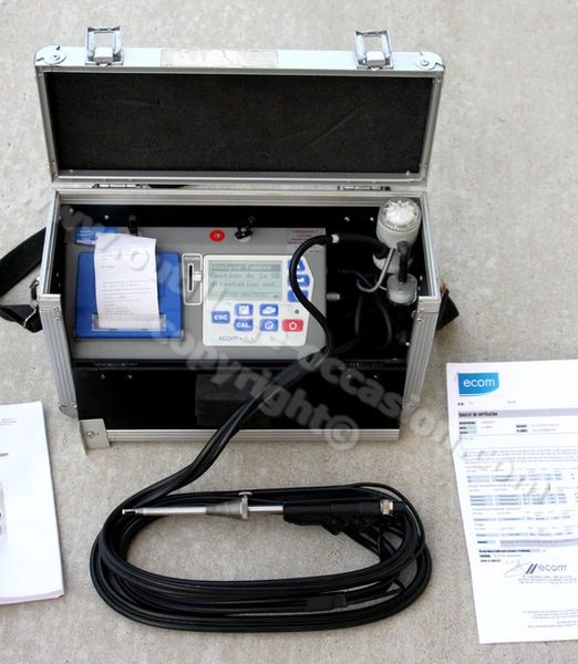 ( *VENDU* ) Analyseur de combustion ECOM CL EXPERT + Prolyzer/Brigon