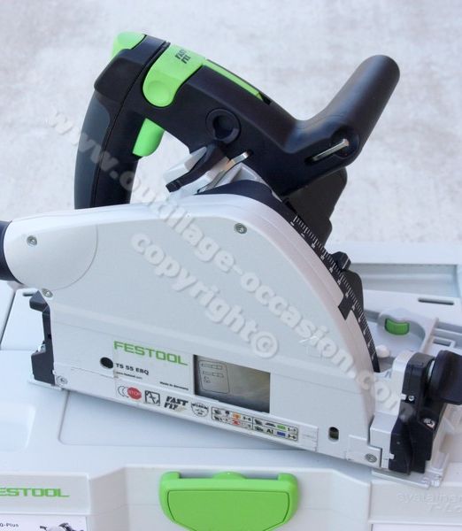 ( *VENDU* ) Scie circulaire FESTOOL TS 55 EBQ