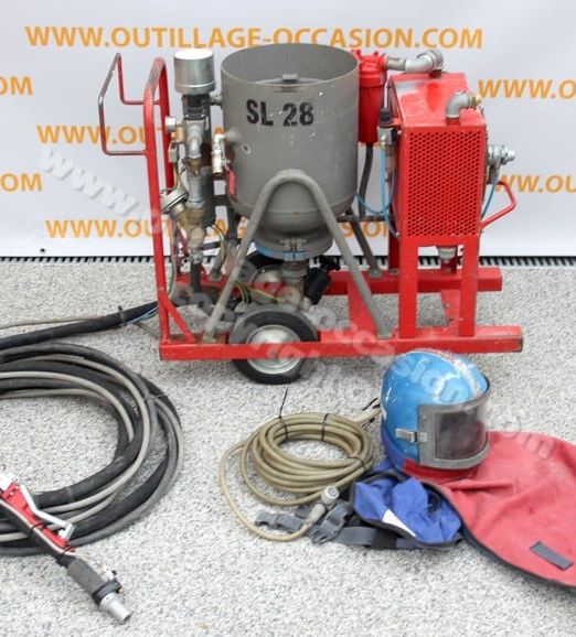 ( *VENDU* ) Aerogommeuse Hydrogommeuse ACF SL 28