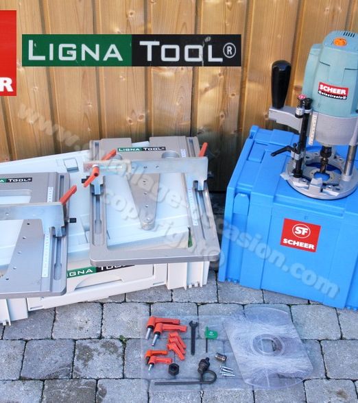 ( *VENDU* ) Défonceuse SCHEER HM18E + LIGNATOOL LT120