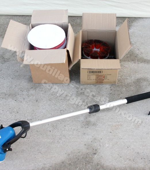 ( *VENDU* ) Monobrosse à main MOTOR SCRUBBER