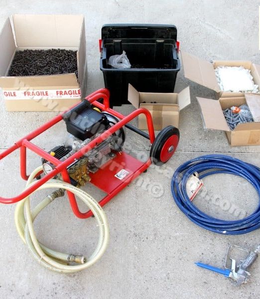 ( *VENDU* ) Pompe de traitement des bois COBRA 990