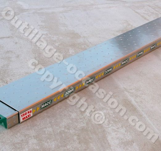 ( *VENDU* ) Plancher aluminium MACC TELESPLAN