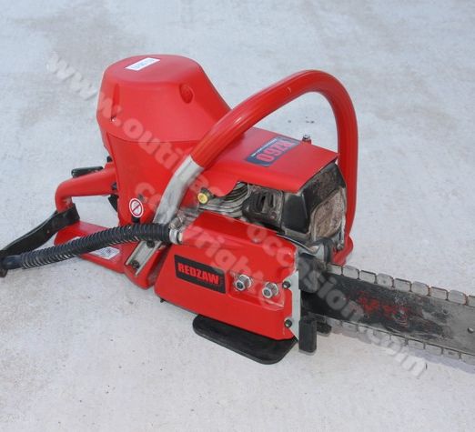 ( *VENDU* ) Tronçonneuse thermique béton REDZAW RZ60