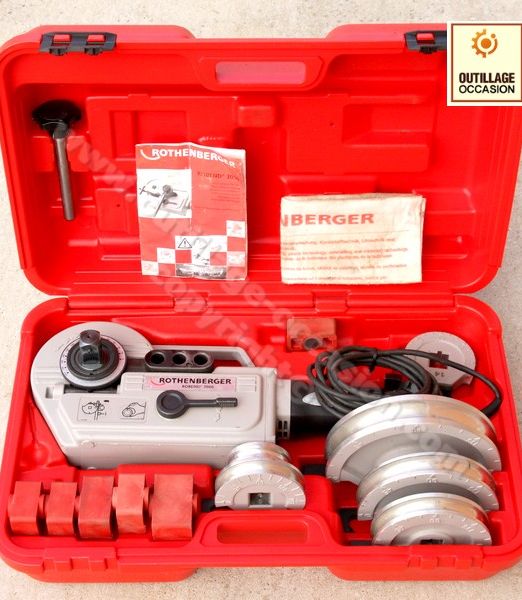 ( *VENDU* ) Cintreuse électrique ROTHENBERGER ROBEND 3000