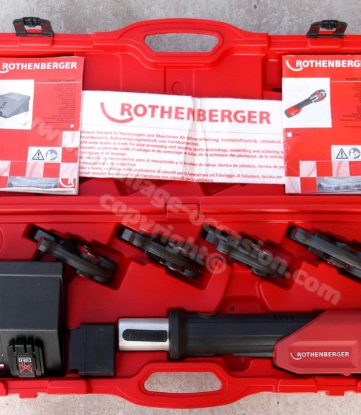( *VENDU* ) Sertisseuse ROTHENBERGER ROMAX COMPACT