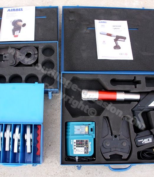 ( *VENDU* ) Sertisseuse KLAUKE I-PRESS / SERTINOX PRESSCLIM