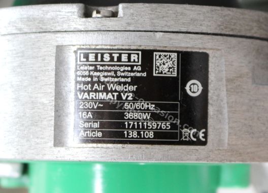 Soudeuse LEISTER VARIMAT V2