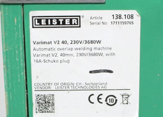 Soudeuse LEISTER VARIMAT V2