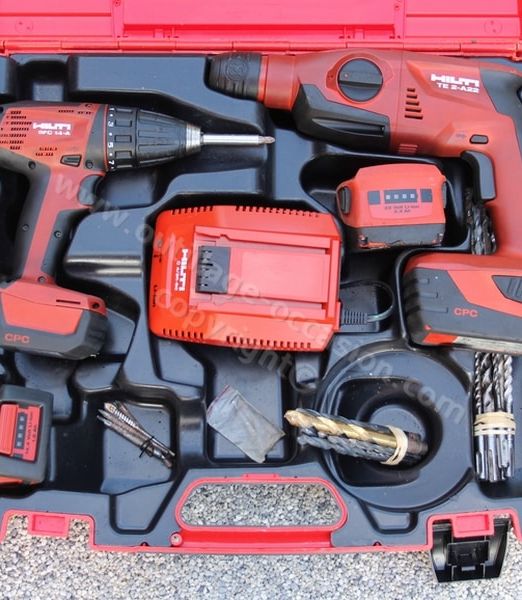 ( *VENDU* ) KIT HILTI TE 2-A22 + SFC 14A