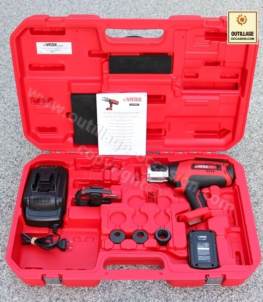 ( *VENDU* ) Sertisseuse VIRAX VIPER M21+