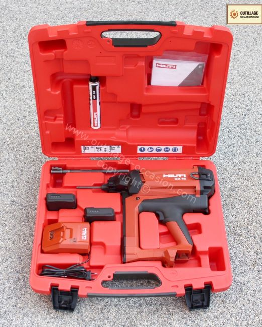 ( *VENDU* ) Cloueur d'isolation à gaz HILTI GX-IE