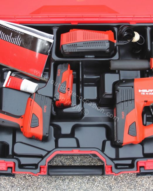 ( *VENDU* ) Kit HILTI - perforateur HILTI TE 4-A22 + visseuse SFC 22-A