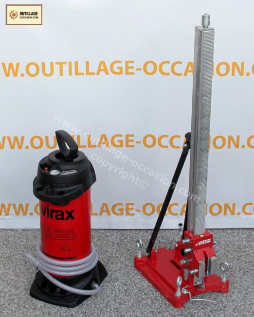 ( *VENDU* ) Pompe et bâti de carotteuse VIRAX V150
