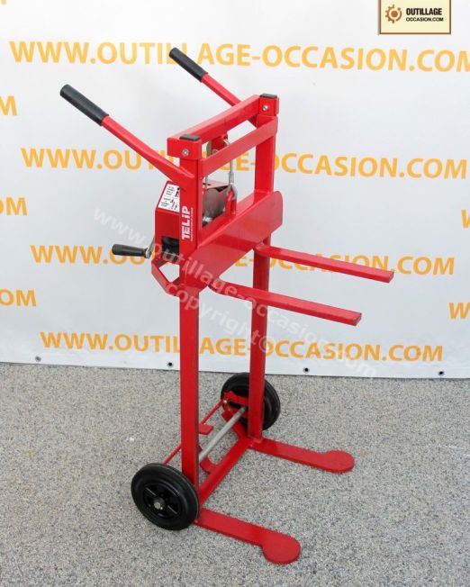 ( *VENDU* ) Diable élévateur à fourches TELIP 250 kg