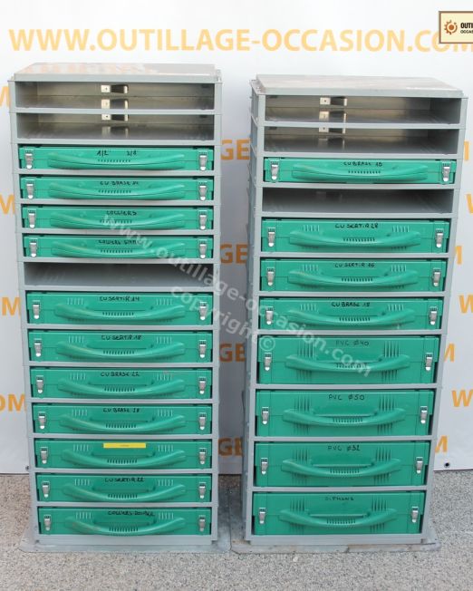 ( *VENDU* ) 2 armoires MACC MODULMAC + quincaillerie sanitaire