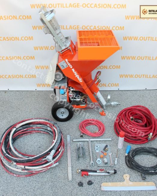 ( *VENDU* ) Machine à malaxage continu MIXER MOSQUITO (SPRINTER)