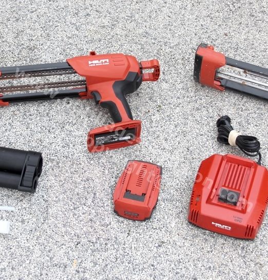( *VENDU* ) Pince d'injection sans fil HILTI HDE 500-A22 + HDM 500