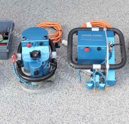 ( *VENDU* ) Moulureuses MARMO MASTER 3000 + LASER 4000