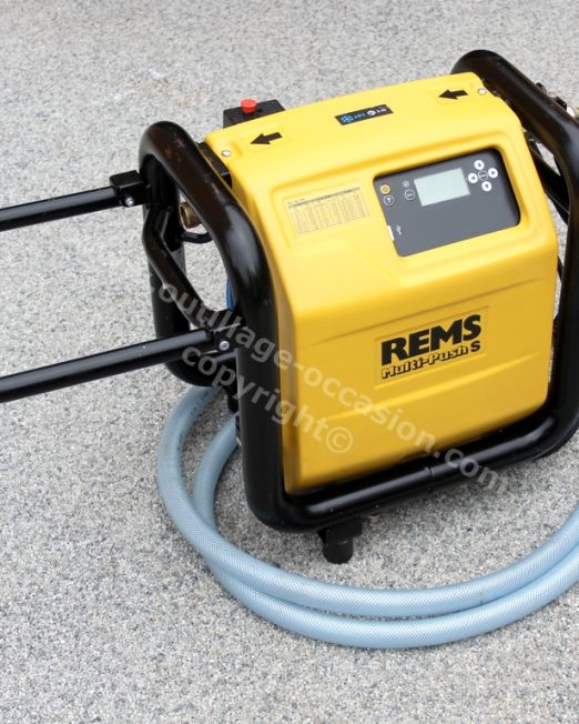 ( *VENDU* ) Machine à desembouer Multi-Push S Rems