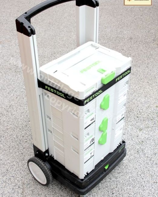 ( *VENDU* )  Ensemble 4 machines FESTOOL sur chariot