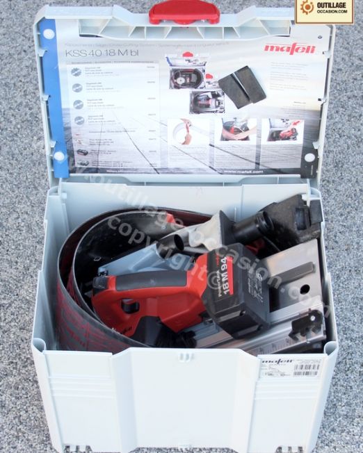 ( *VENDU* ) Scie circulaire MAFELL KSS40 18M bl