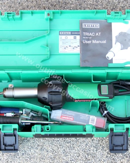 ( *VENDU* ) Appareil de soudage LEISTER TRIAC AT