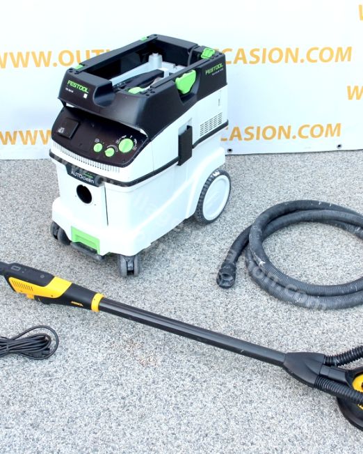 ( *VENDU* ) Ponceuse girafe MIRKA LEROS 950 + aspirateur FESTOOL CTL 36 E AC