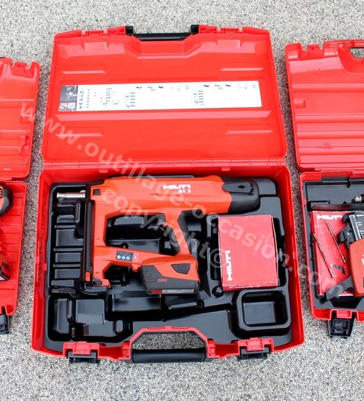 ( *VENDU* ) KIT HILTI 3 machines - SF 4-A22 + BX 3 + SD 5000-A22