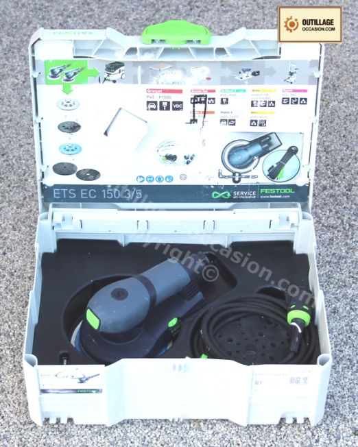 ( *VENDU* )Ponceuse excentrique FESTOOL ETS EC 150/5 EQ