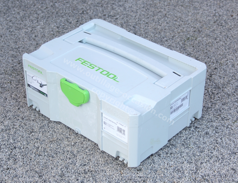 Ponceuse Excentrique Festool ETS EC 150/3 EQ-SYS - Moteur Sans Balais - Course 3 Mm - Livrée Avec Systainer Et Abrasifs