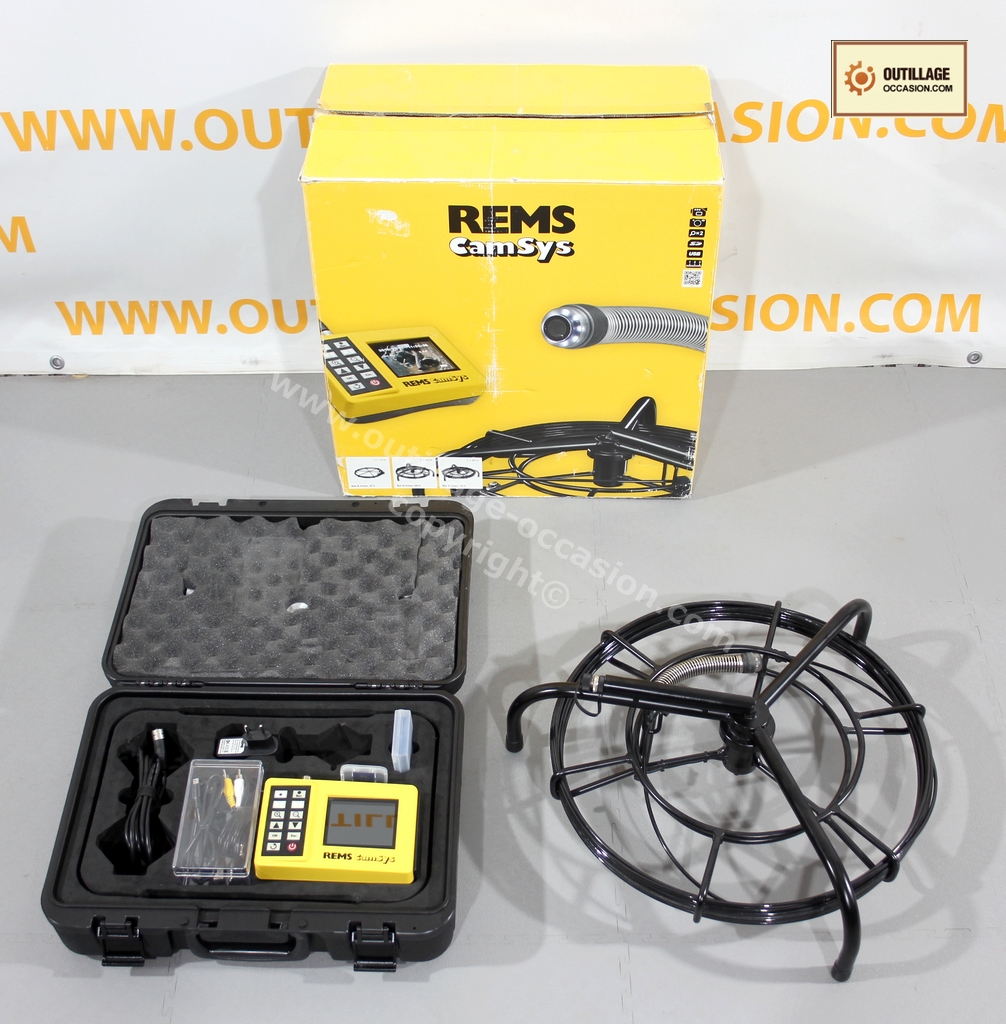( *VENDU*GR* ) Caméra inspection REMS CAMSYS Set S-Color - Outillage ...