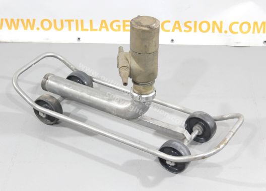 Tête de lavage à jets rotatifs GAMAJET ALHPA LAVAL sur chariot