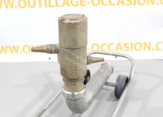 Tête de lavage à jets rotatifs GAMAJET ALHPA LAVAL sur chariot