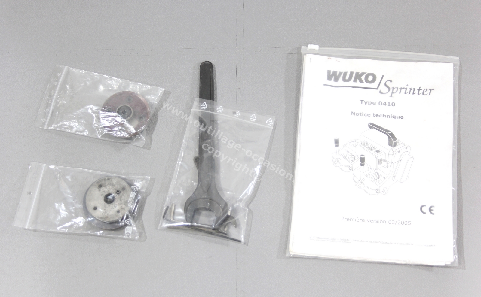 Sertisseuse joints debout WUKO SPRINTER 0410 - Outillage Occasion