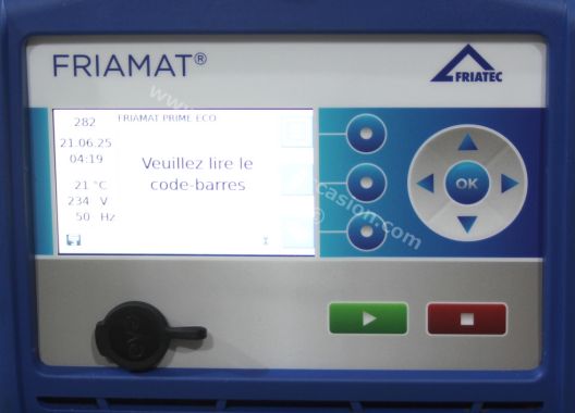 Soudeuse PE FRIAMAT FRIATEC PRIME ECO + racleur FRANK PES 75