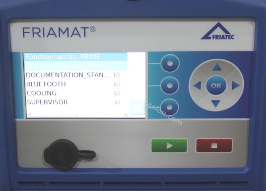 Soudeuse PE FRIAMAT FRIATEC PRIME ECO + racleur FRANK PES 75