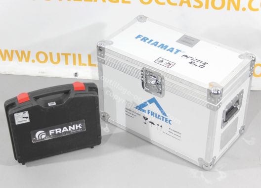 Soudeuse PE FRIAMAT FRIATEC PRIME ECO + racleur FRANK PES 75