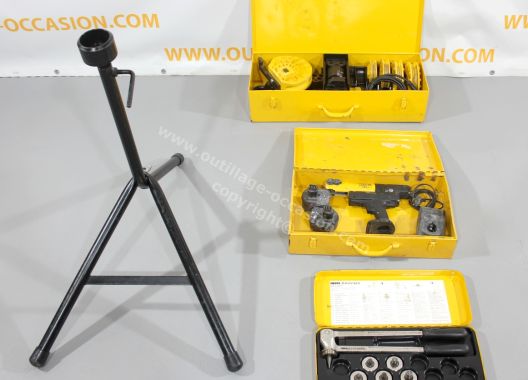 ( *VENDU* ) Cintreuse REMS CURVO + trépied + pince à emboiture EX-PRESS + sertisseuse MINI PRESS *