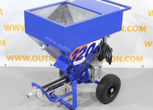 Machine à projeter EUROPRO MINJET 120 + compresseur EUROPRO 30+