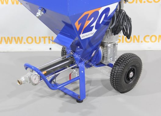 Machine à projeter EUROPRO MINJET 120 + compresseur EUROPRO 30+