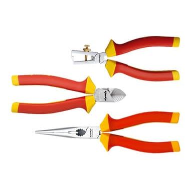 Sélection de 3 pinces isolées 1000 V : KL040160IS, KL050205IS et KL60160IS (KL302IS)