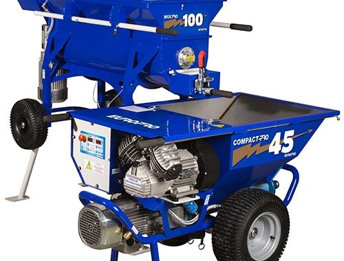 Ensemble à enduire PROJECT CP 45 + malaxeur MIXPRO 100 + lances mortier et ITE