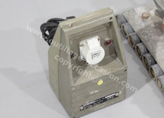 Eponge électrique RAIMONDI BERTA  + batte DOBERMAN + carrelette RUBI TX900N