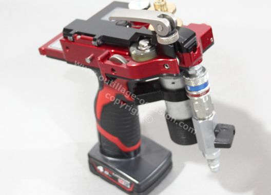 Machine de soufflage de fibres portative Jetting TriggAIR