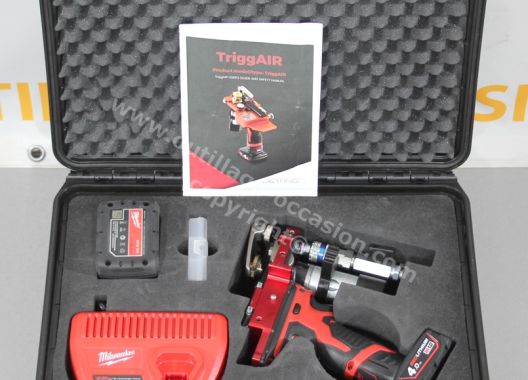 Machine de soufflage de fibres portative Jetting TriggAIR