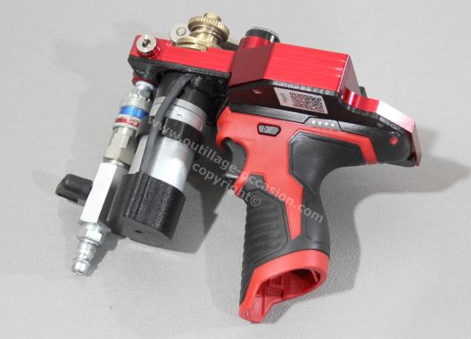 Machine de soufflage de fibres portative Jetting TriggAIR