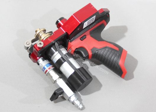 Machine de soufflage de fibres portative Jetting TriggAIR